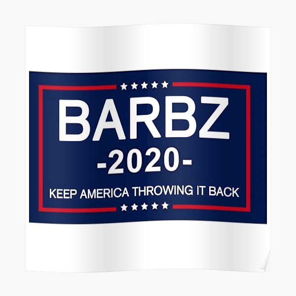 Barbz 2020 vs. Trump Poster