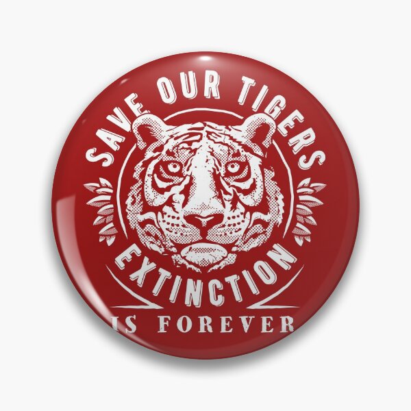 Item preview, Save Our Tigers Extinction Is Forever - Tiger Conservation Gift designed and sold by Bangtees.