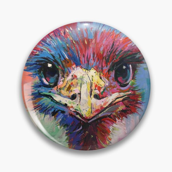 Item preview, Vibrant Australian Emu Bird designed and sold by Jos Coufreur.