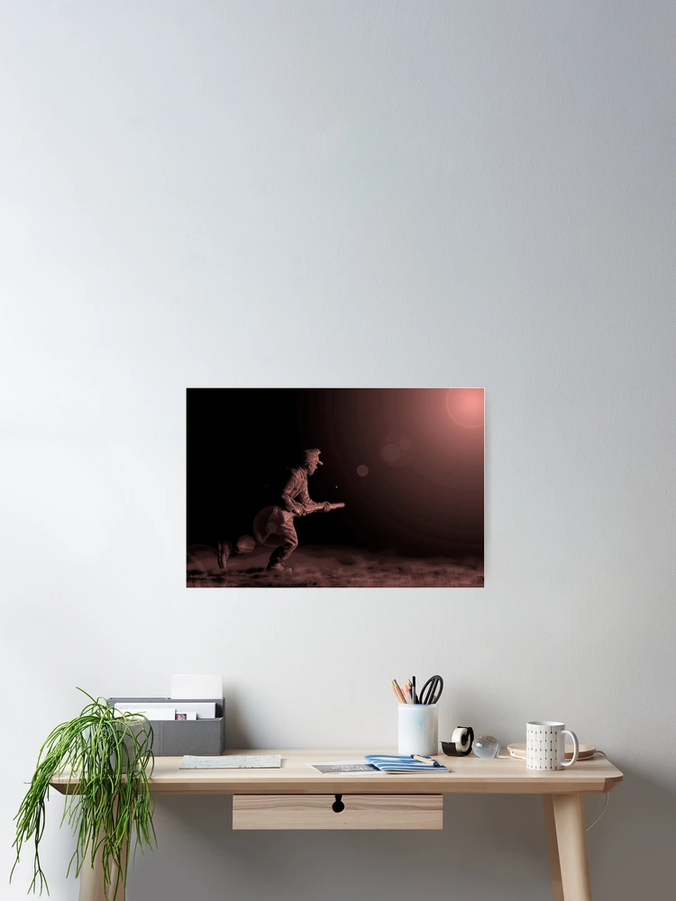 Thumbnail 2 of 3, Poster, Into hell ... designed and sold by Steve Woodman.