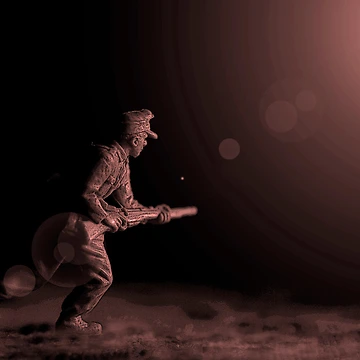 Artwork thumbnail, Into hell ... by Steve Woodman
