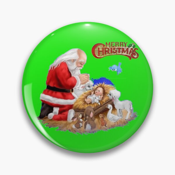 Item preview, MERRY CHRISTMAS - SANTA HONORING BABY JESUS designed and sold by Timothy Forder.
