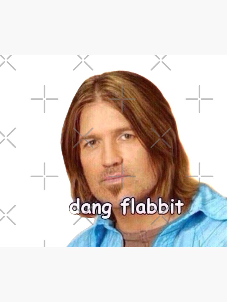 "Dang Flabbit" Billy Ray Cyrus Sticker by jennagardnerr