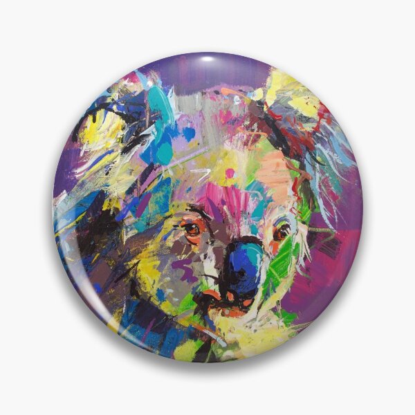Item preview, Koala Australian animal vibrant colours designed and sold by Jos Coufreur.