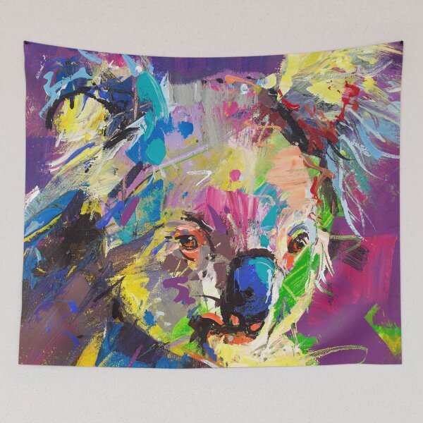 Item preview, Koala Australian animal vibrant colours designed and sold by Jos Coufreur.