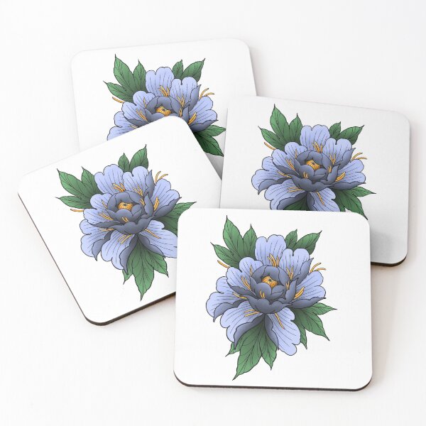 Item preview, Blue Peony Flower designed and sold by EZRA4000.