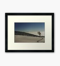 Clear sky Framed Print