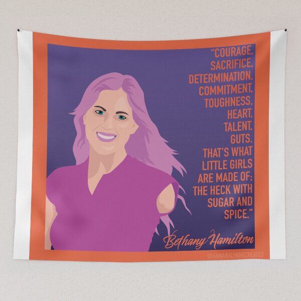 Item preview, Bethany Hamilton designed and sold by Annabalynne.