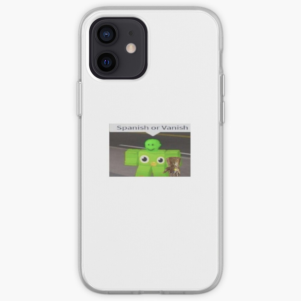 Duolingo Owl Roblox Thanos Iphone Case Cover By Cmarth28 Redbubble - thanos shirt roblox free