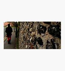 Orange trousers Photographic Print