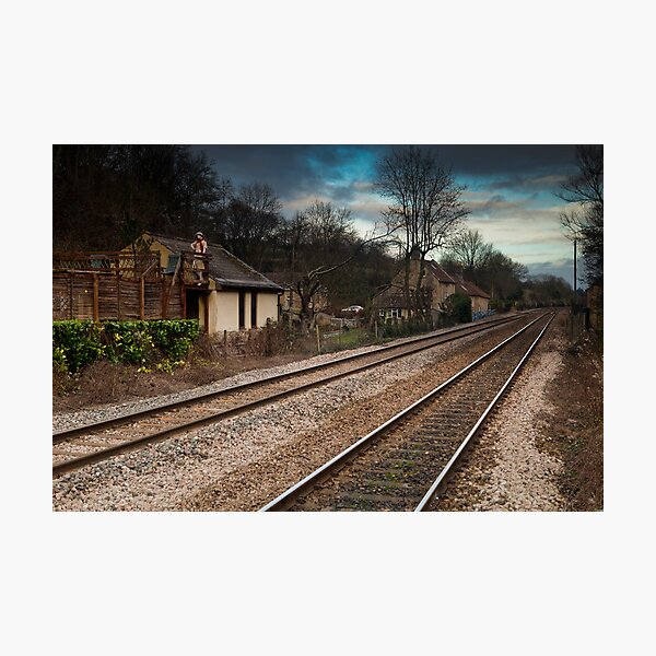 Item preview, Betty waiting for the train  designed and sold by Karl Thompson.