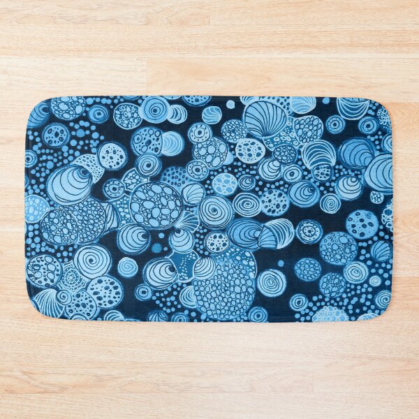 Item preview, Doodle dots Navy designed and sold by Lois Gardiner.