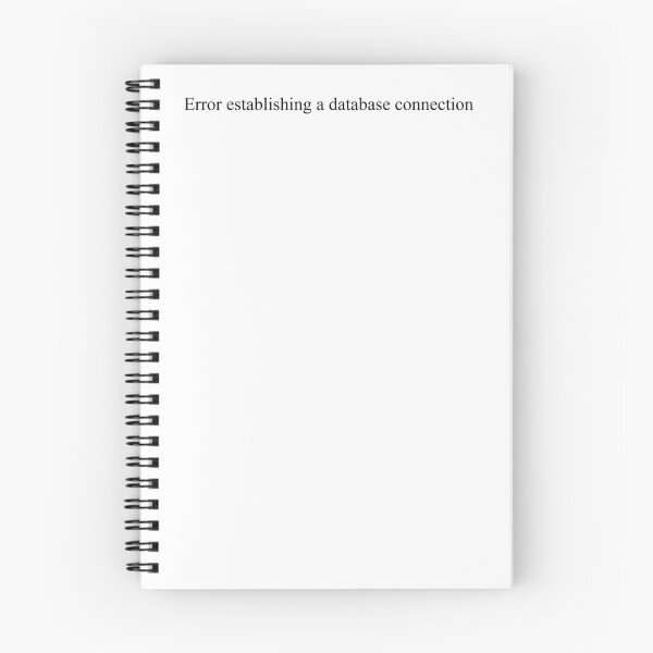 Item preview, Error establishing a database connection - white text designed and sold by drizzly.