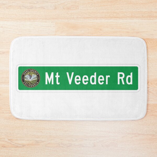 Item preview, Napa Valley Road Signs - Mt. Veeder Road designed and sold by travelwitheric.