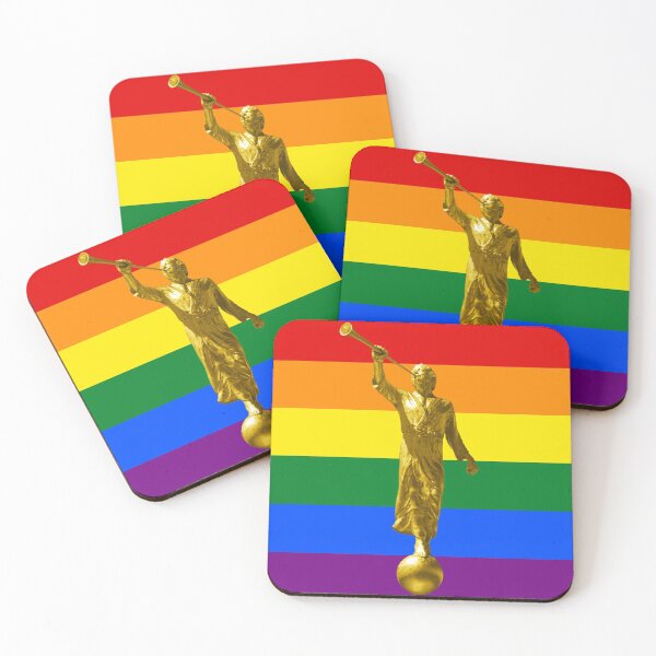 Item preview, HOMOMOMO: Mormon LGBTQIA+ Pride Flag designed and sold by rockbillboa.