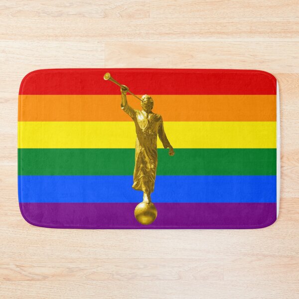 Item preview, HOMOMOMO: Mormon LGBTQIA+ Pride Flag designed and sold by rockbillboa.