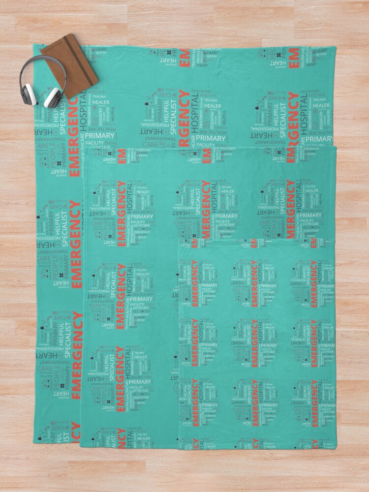 Thumbnail 5 of 6, Throw Blanket, Medical print designed and sold by Raju2018.