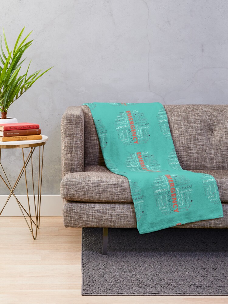 Thumbnail 2 of 6, Throw Blanket, Medical print designed and sold by Raju2018.
