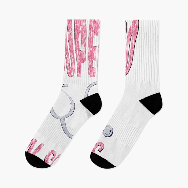 Item preview, Nurse Superhero In Scrubs Glitter RN LVN First Responders designed and sold by lorrinani.