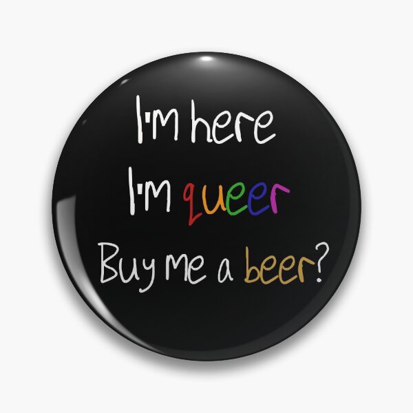 Item preview, Here and Queer designed and sold by caryspendragon.