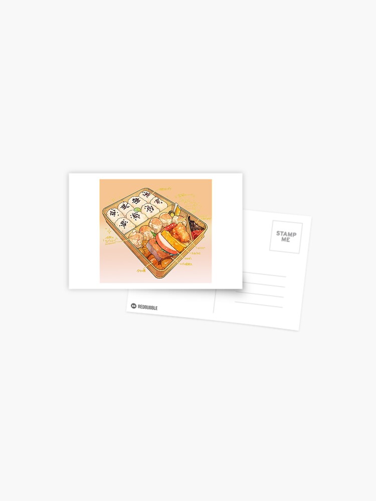 Cute Bento Box Art Board Print for Sale by chaoscorgi