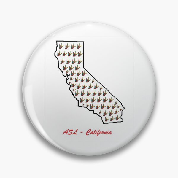 Item preview, ASL - California designed and sold by EloiseArt.