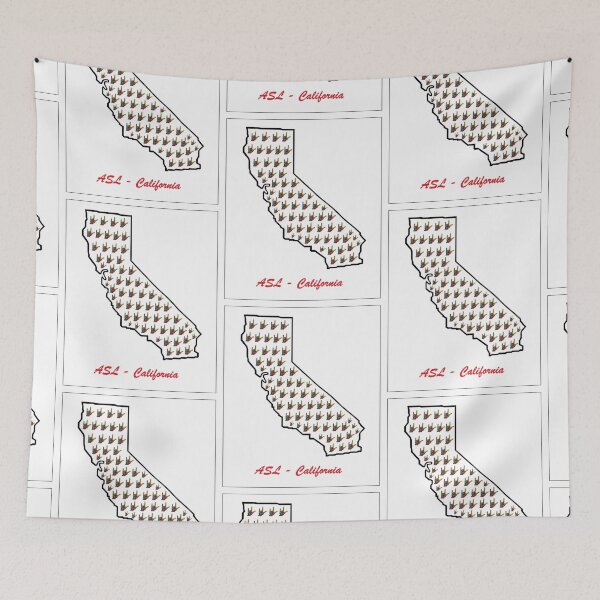 Item preview, ASL - California designed and sold by EloiseArt.