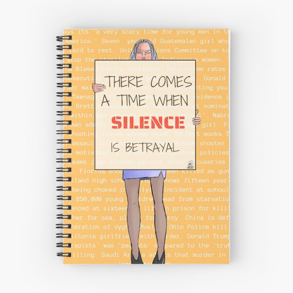 Item preview, silence is betrayal (yellow version)  designed and sold by munyaxh.