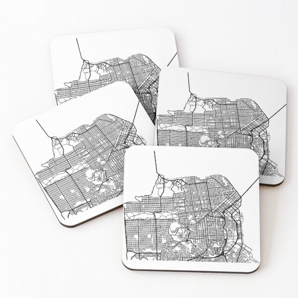 Item preview, San Francisco Outlined designed and sold by AllisonSandoz.