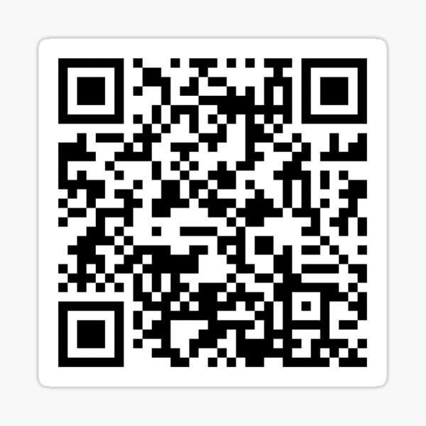 Qr Code Stickers Redbubble
