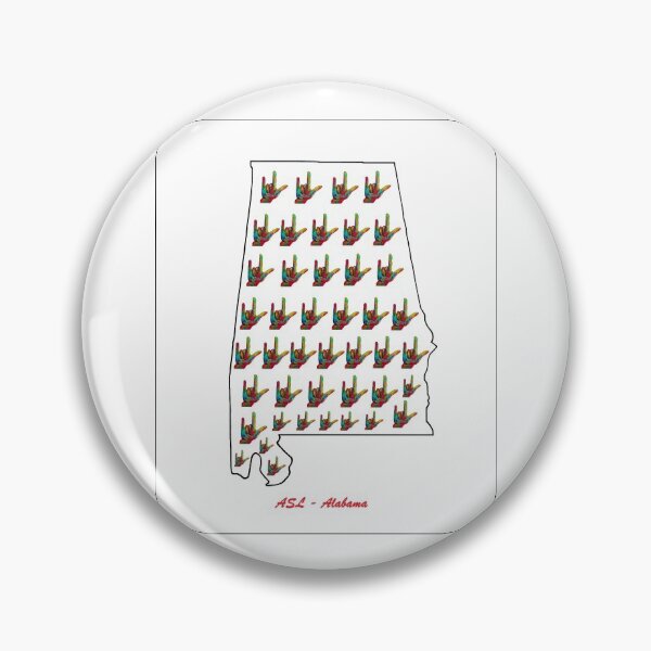 Item preview, ASL - Alabama designed and sold by EloiseArt.