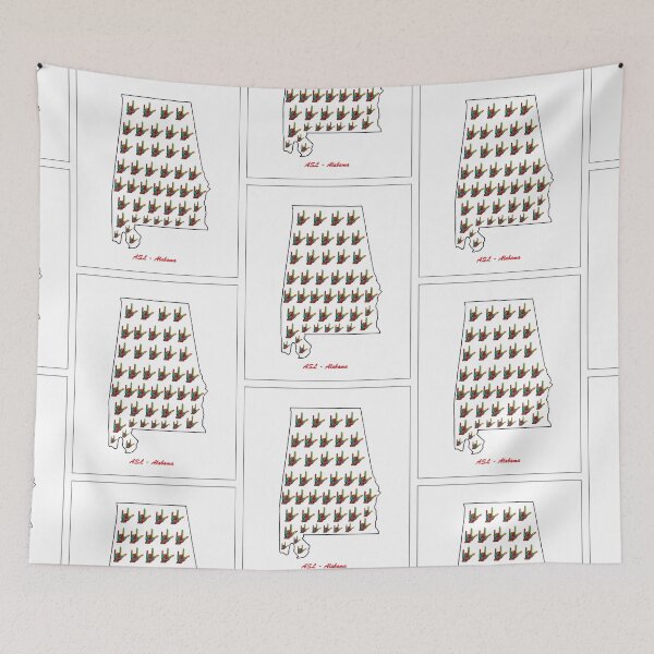 Item preview, ASL - Alabama designed and sold by EloiseArt.