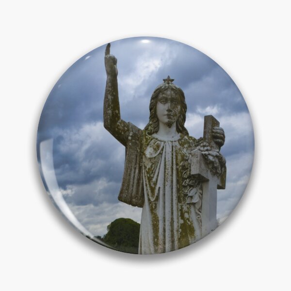 Item preview, Increíble estatua en cementerio designed and sold by Akitsu.