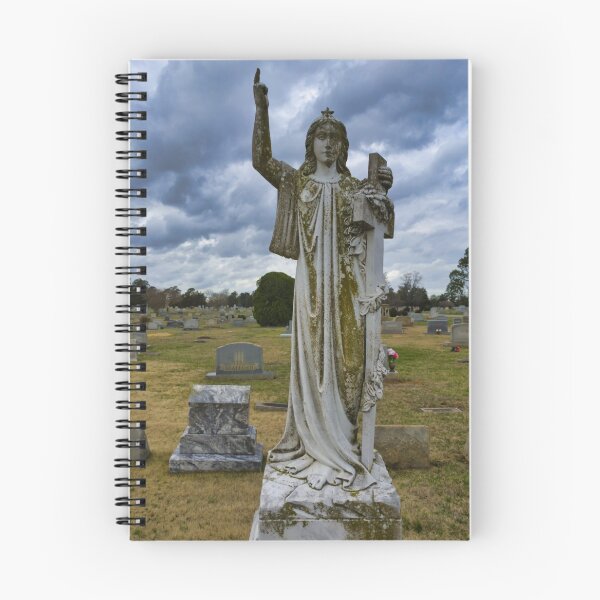 Item preview, Increíble estatua en cementerio designed and sold by Akitsu.