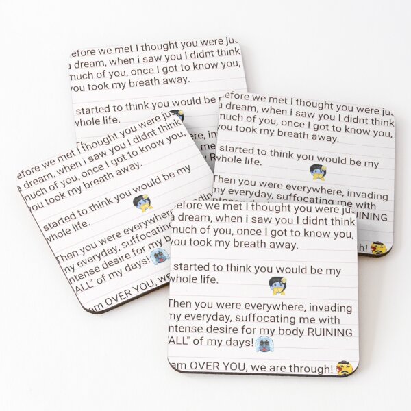 Item preview, Corona Breakup Letter designed and sold by TShirrMan.