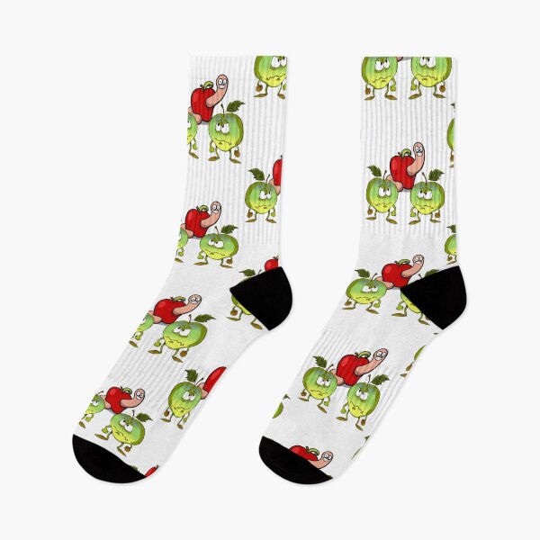 Item preview, Funny angry apple fruits designed and sold by RonaldKitama.