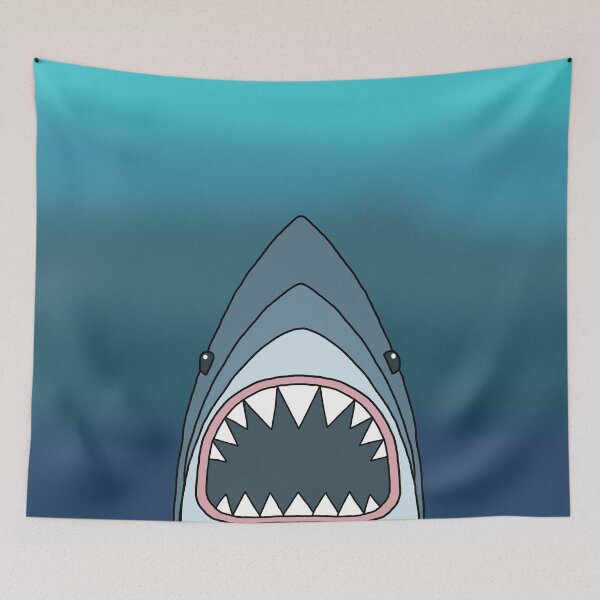 Aperçu de l'œuvre Requin bleu créée et vendue par greenbeankean.