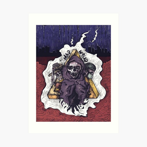 mad world. Art Print