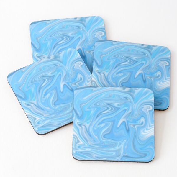 Item preview, Blue swirl pattern designed and sold by torifbrown.