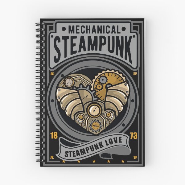 Item preview, Steampunk gear mechanics heart love designed and sold by BTStyle.