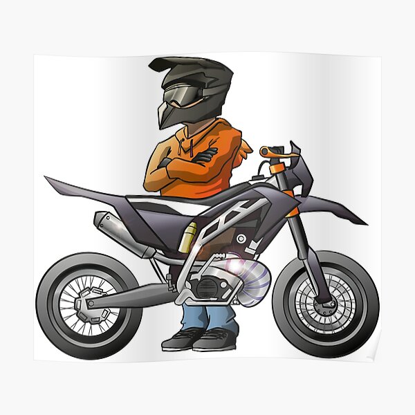 Motard Posters Redbubble