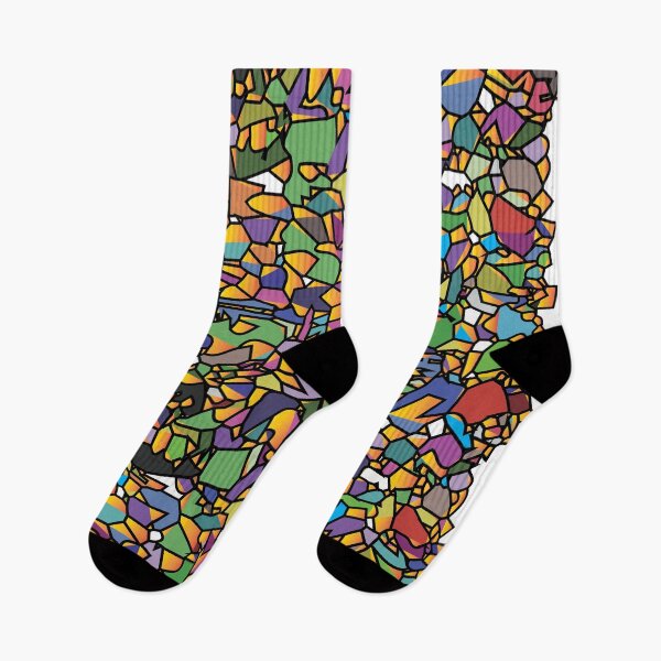 Item preview, Stained Glass Mosaic, TeresaTown at Redbubble 2020  designed and sold by Mark Stansberry.