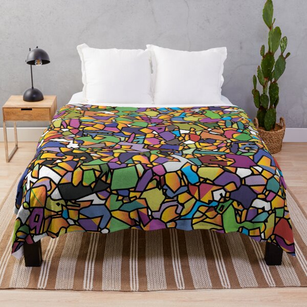 Item preview, Stained Glass Mosaic, TeresaTown at Redbubble 2020  designed and sold by Mark Stansberry.