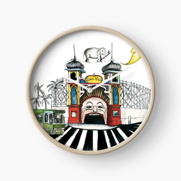 Luna park Clock