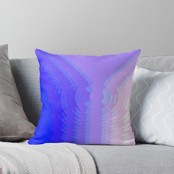 Item preview, Water Color Distortion Art in Blue and Pink designed and sold by Nerddegreeburns.