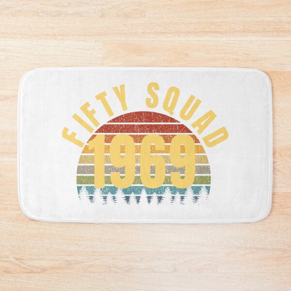 Item preview, Fifty Squad 50th Birthday Gift Vintage Retro Sun 1969 Tank Top designed and sold by RedmonsDesigns.
