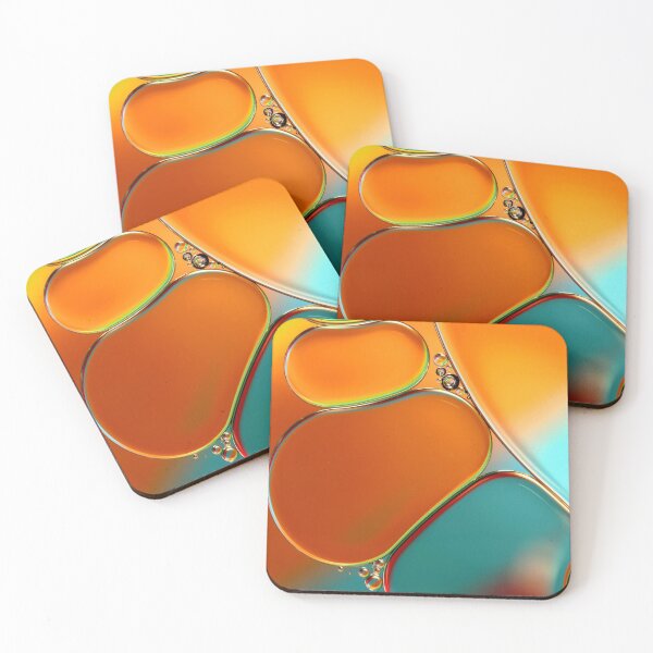 Item preview, Oil & Water Abstract in Orange designed and sold by SharonJ.