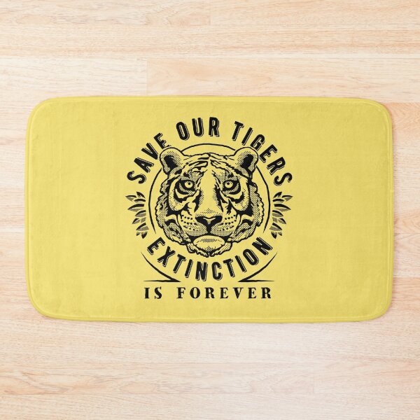 Item preview, Save Our Tigers Extinction Is Forever - Tiger Conservation Gift designed and sold by Bangtees.