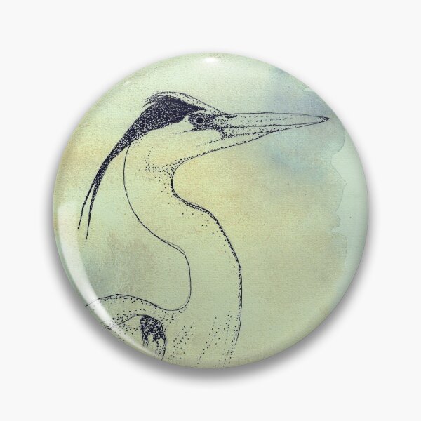 Item preview, Garza gris designed and sold by Wild Green Designs.