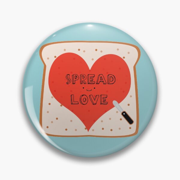 Item preview, Spread Love Cute Jam Toast designed and sold by bittergodart.